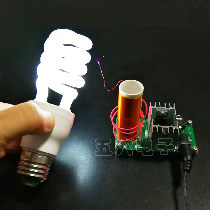 

Mini Tesla Coil Diy Kit Electronics Empty Lights Technology Diy Module for Funny Experiment