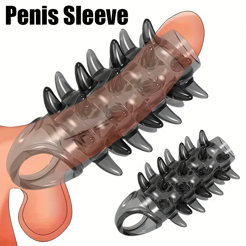 محكم القضيب محسن كم مرنة سيليكون موسع تأخير خاتم الديك الانتصاب تحفيز للرجال زوجين الكبار لعبة الجنس لعبة #1