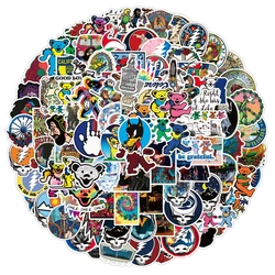 10/30/50/100PCS Cool Grateful Dead Stickers Music Graffiti Cartoon Decals Laptop Fridge Notebook Decoration Sticker Kids Toys