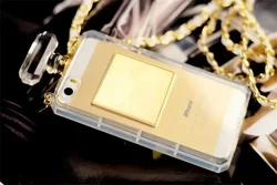 Perfume Bottle Lanyard Chain TPU Case, Handbag Case Cover for iPhone 14, 13, 12, 16 Pro MAX, 15, 16Plus, Hot, High Puality