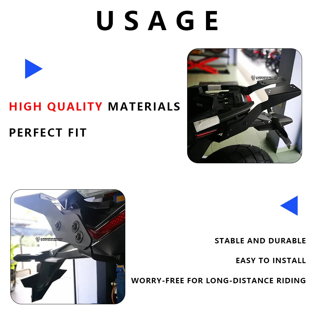 MTKRACING For HONDA XADV 750 2017 2018 2019 2020 Motorcycle Accessories Rear Carrier Luggage Rack Support Bag Bracket Kit
