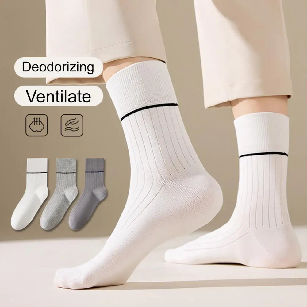 

Нейтральные однотонные женские и мужские носки с круглым вырезом, весна-лето, впитывающие пот, дышащие, мягкие, удобные спортивные носки для пар