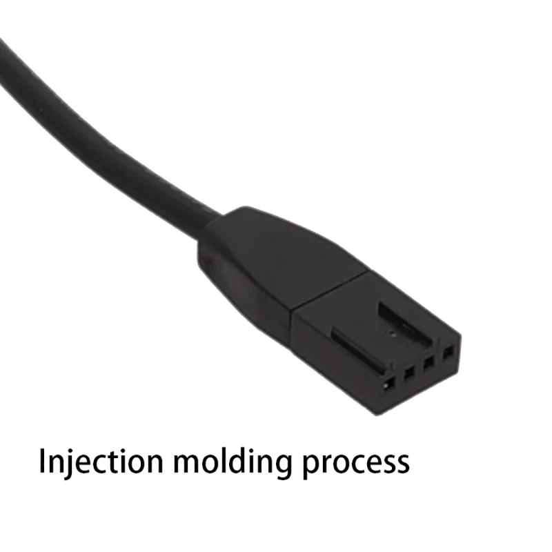 30/50/100cm Computer Cooling Fan PWM Temperature Control CPU Cooling Chassis Fan Extension Cable Mini 4Pin Adapter Cable