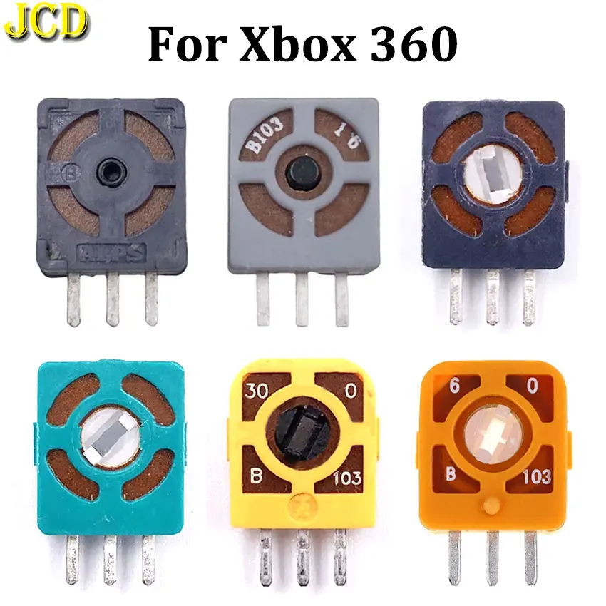 

1 Piece Analog Thumbstick Joystick Sensor Module LT RT Switch Potentiometer Micro Button Potentiometers For Xbox 360 Controllers