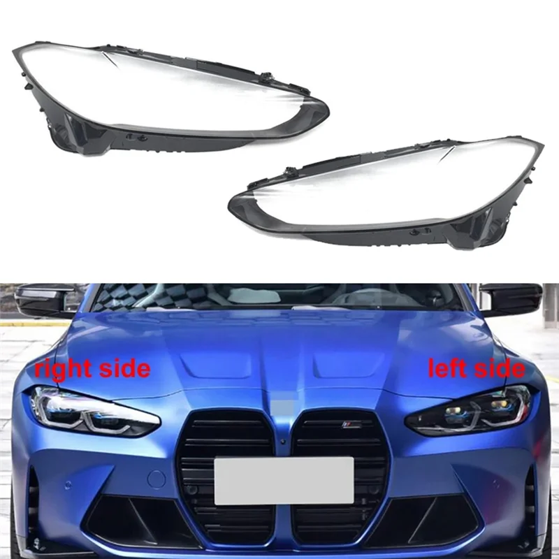 Car Right Headlight Shell Lamp Shade Transparent Lens Cover Headlight Cover for-BMW 4 Series M4 F32 F33 F36 2020