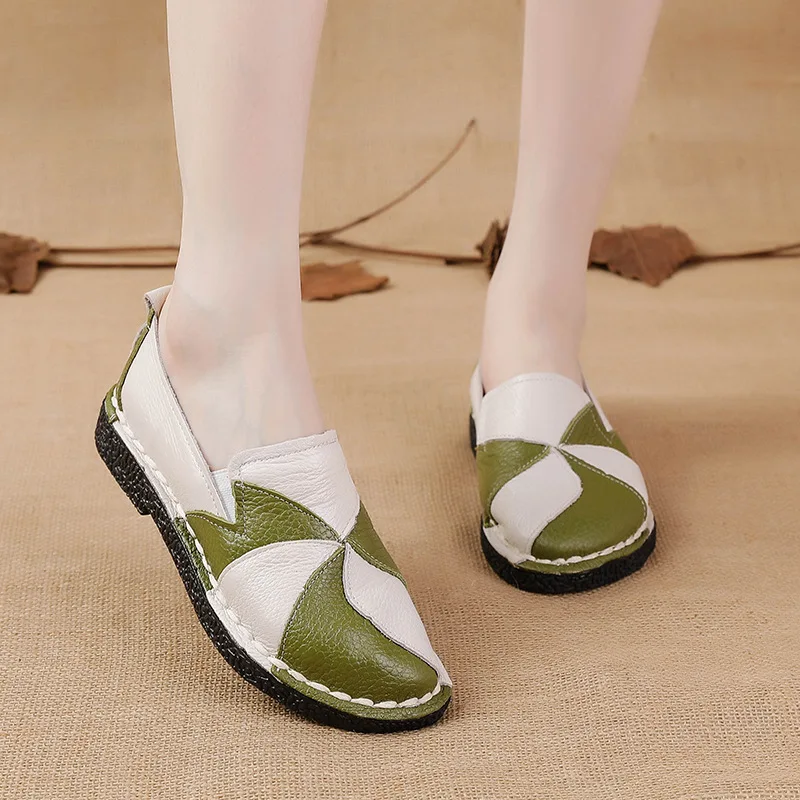 white green