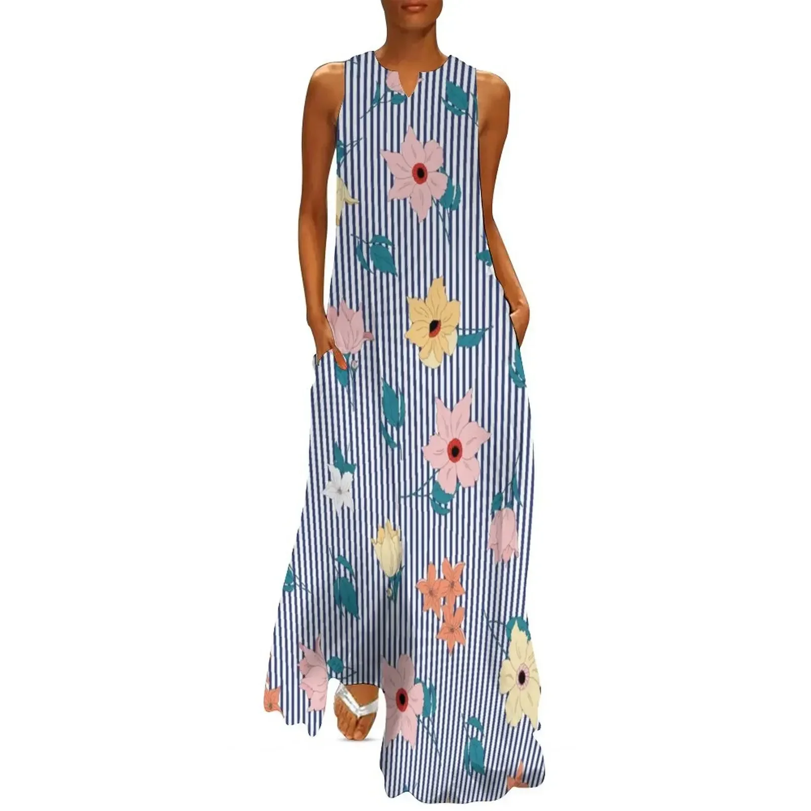 

Flourish: On Stripes Long Dress Evening dresses wedding dresses for woman wedding dresses for parties Dress