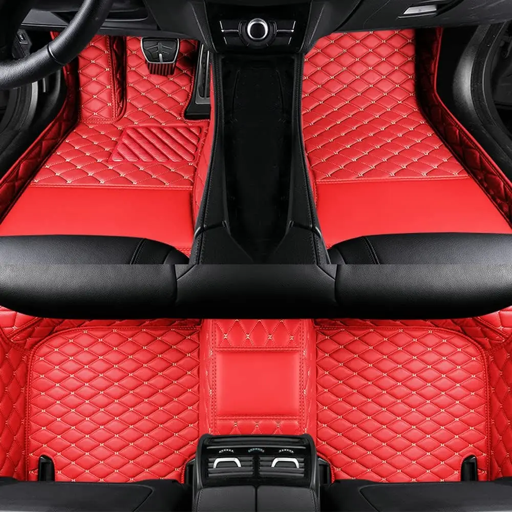 Custom Car Floor Mats For Jaguar XE Automobile Carpet Cover Interior Accessories Protective Pad Parts