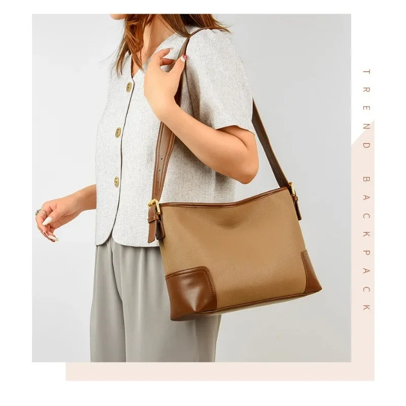 2024 Modetrend neue Damen tasche große Kapazität exquisite Einkaufstasche modische und vielseitige Pendelt asche