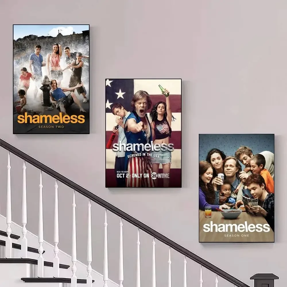 مسلسل تلفزيوني لامع الفيلم الكلاسيكي DIY لزجة ملصق يتوهم الجدار ملصق لغرفة المعيشة زخارف للحانات جدار ديكور #5