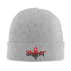 S-Slipknots Band Knit Hat Beanies Autumn Winter Hat Warm Hip Hop Heavy Metal Band Caps Mężczyźni Kobiety