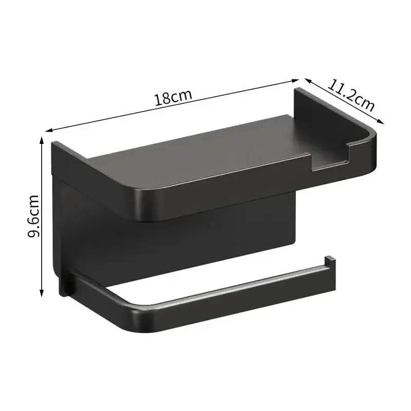 Bathroom Wall Roll Of Paper Phone Storage Toilet Paper Holder Plastic Storage Rack Kitchen Towel Placement Of Seasoning Bottles