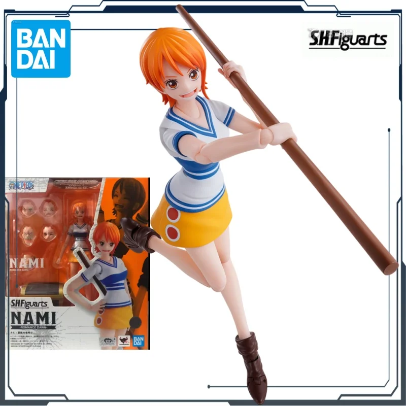 

Bandai SHF One Piece Series Nami - Dawn of Adventure - Аниме Экшн-кукла в сборе Модель Коллекция игрушек Модель Ювелирные изделия