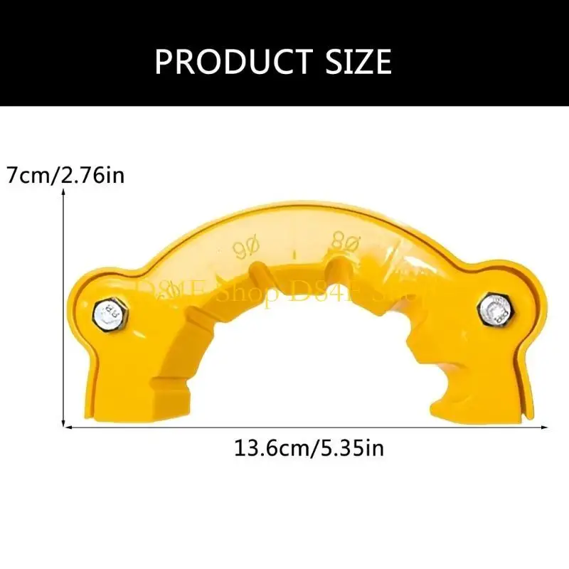 D84F Drill Bit Sharpener Drill Bit Grinding Attachment Portable Drill Sharpener Angles Grinder Drill Bit Sharpener Tool