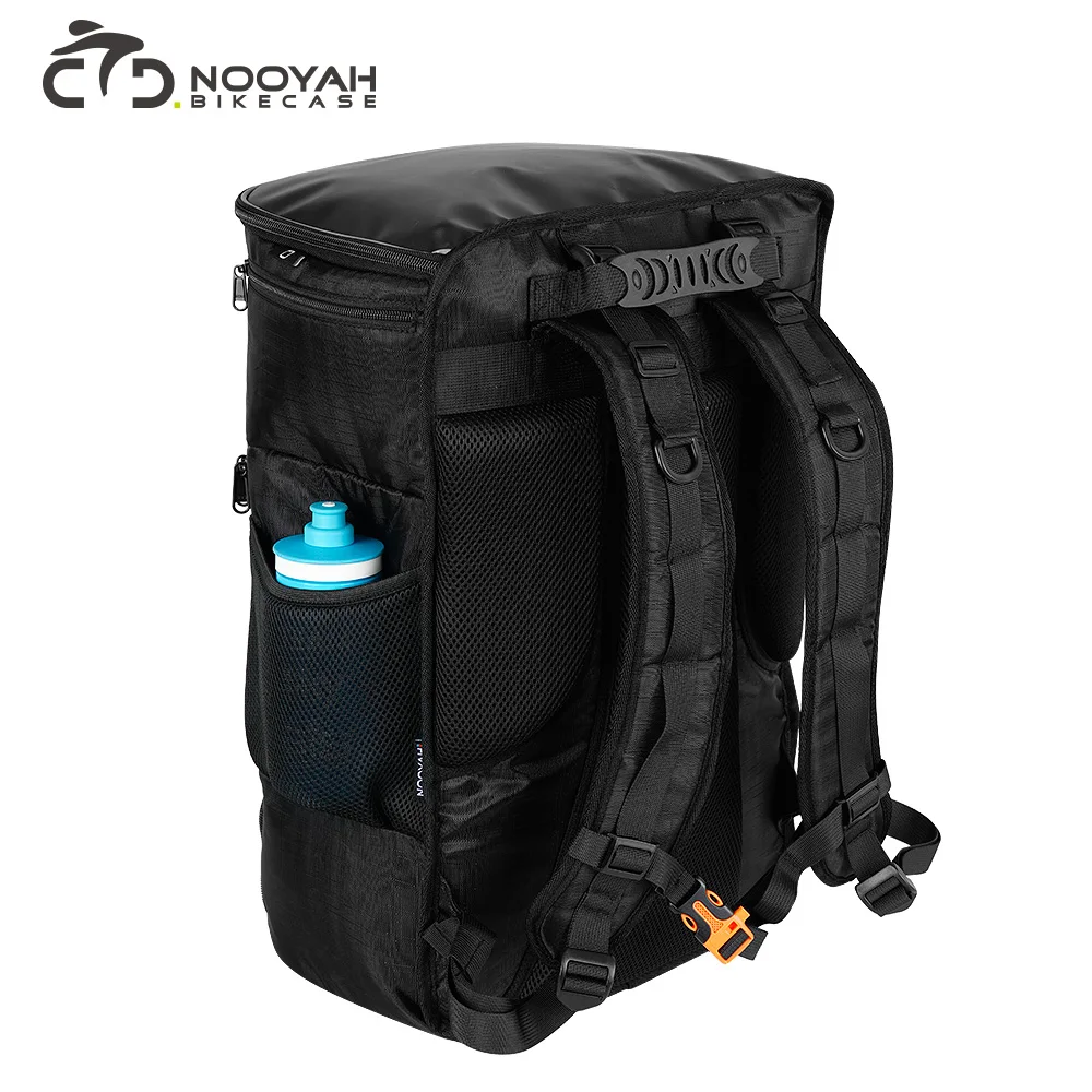 NOOYAH Triathlon Bike Bag Cycling Event Large Capacity Backpack Wet Dry Separation Bike Accessories Helmet Storage of Equipment