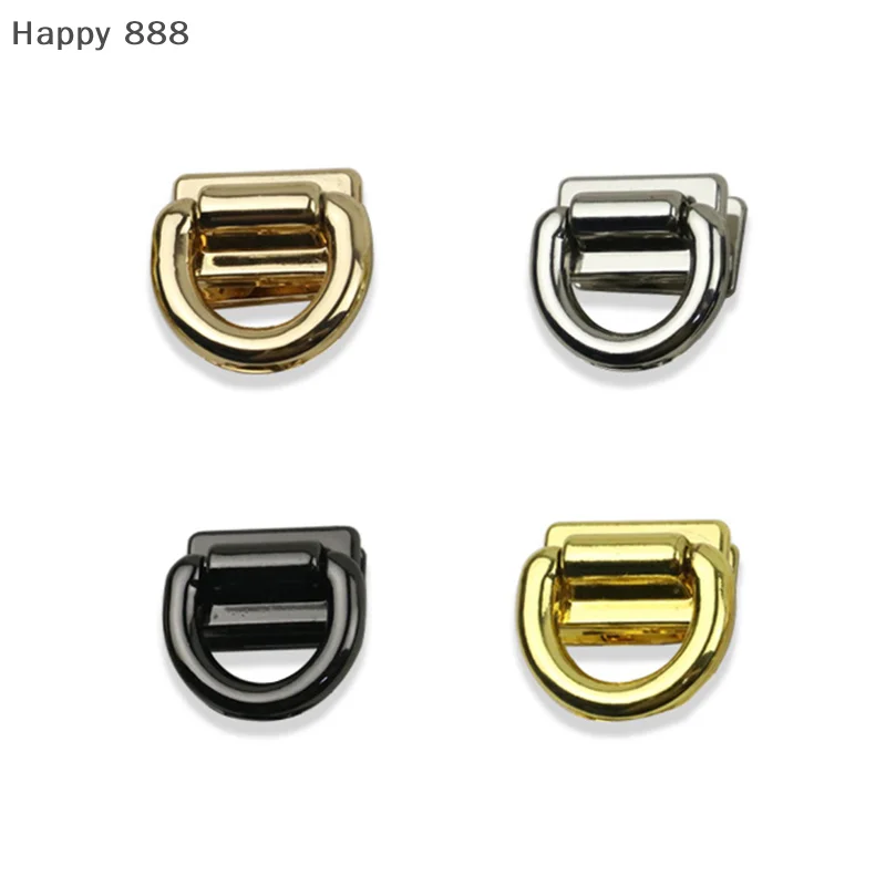 D링 가방 사이드 클립 버클 나사 핸드백 체인 핸들 커넥터 가방 스트랩 벨트 행거 DIY 하드웨어 가방 액세서리