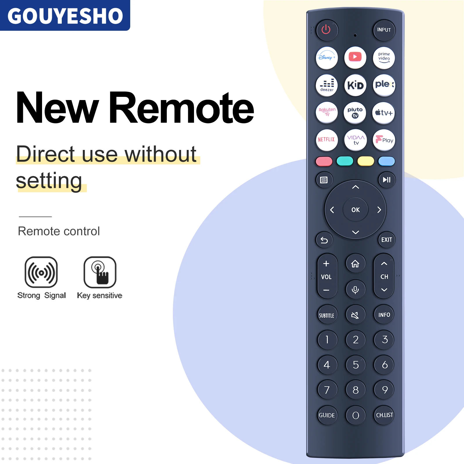 

New Remote Control ERF2K36H(0011) for Hisense smart TV