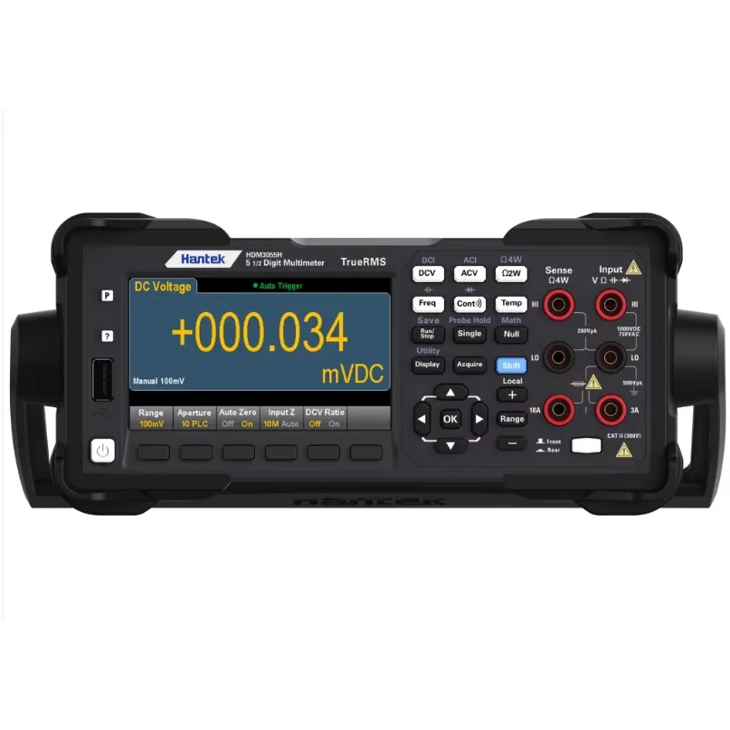 Hantek HDM3055H 5.5 Digit High Precision Benchtop Digital Multimeter