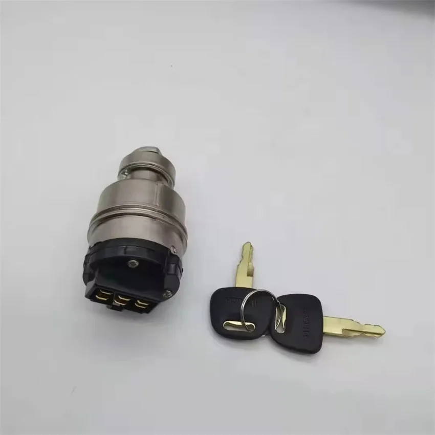For 4448303 Hitachi ZAX 60 120 200-1 220 240 300 330 360-2-3-5-6 Electric Door Lock For Starting Ignition Switch Excavator Parts