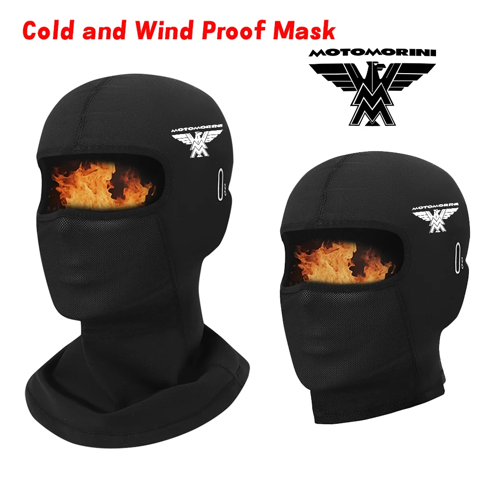 For Moto Morini X-CAPE 650 T/TS Seiemmezzo STR SCR ZZ Winter Scarf Hat Balaclava Cycling Full Face Mask Warm Outdoor Sports Moto