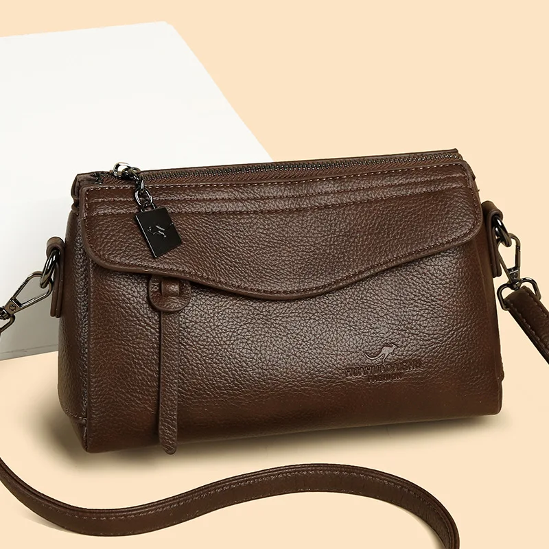 

2025 New Soft Leather Shoulder Bag for Women, Compact Adjustable Crossbody Purse, Minimalist Everyday Bag, Chic & Practical​