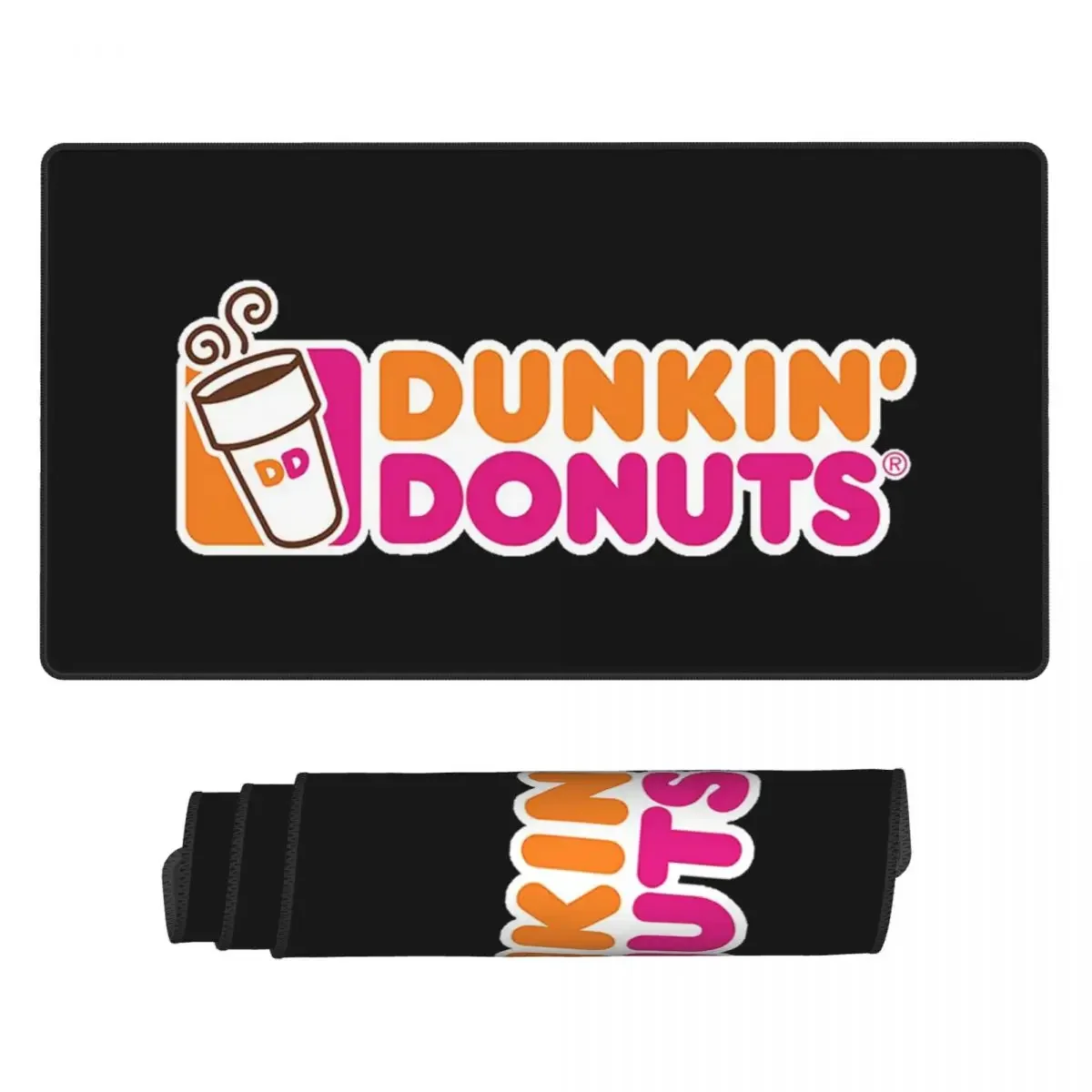 Large Mouse Pad Dunkin Donuts Gamer PC Laptop Mats Keyboard Carpet Computer Gaming Office Accessories Desk Mat