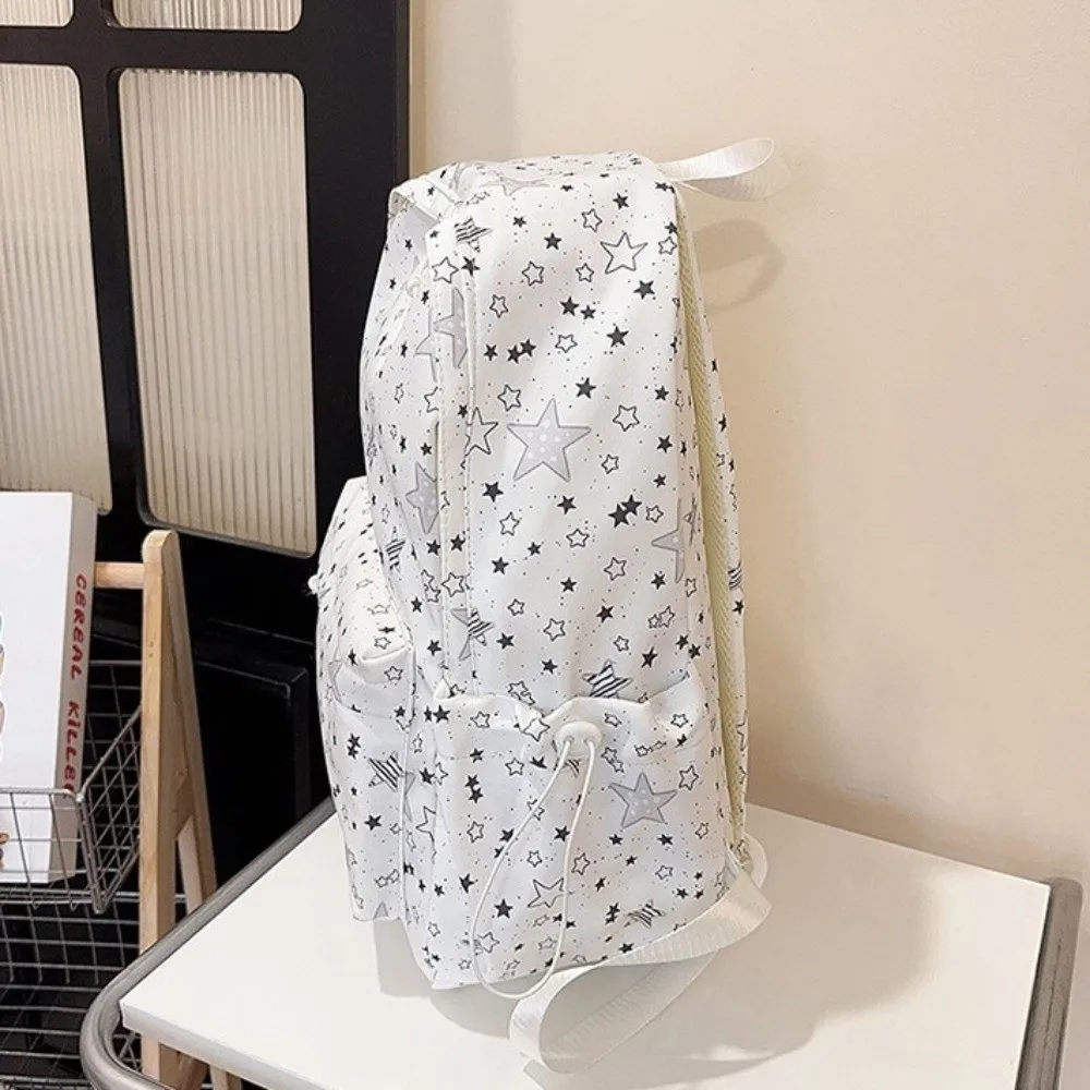 Laptop Bag Starry Sky Star Backpack Lightweight Print Nylon Backpack Shoulder Bag Large Capacity Students School Bag Daily