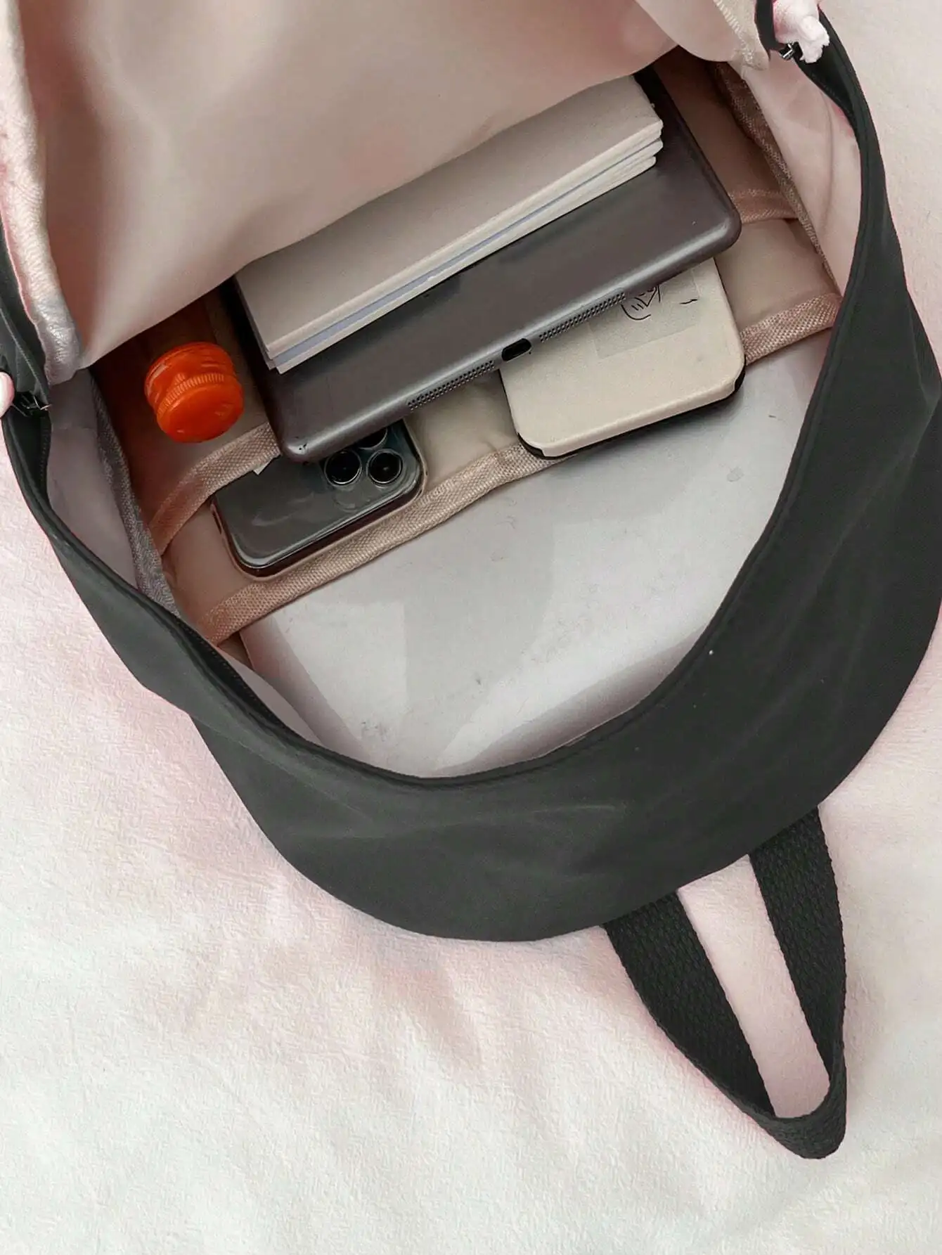 حقيبة ظهر نسائية عصرية من النايلون كاجوال على شكل نجمة للمدرسة