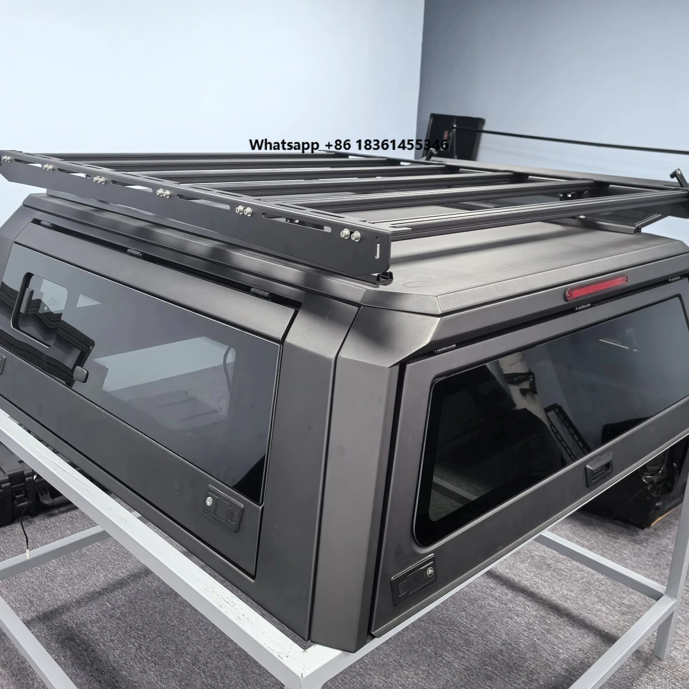 

Custom Electric Aluminum Alloy Waterproof 4x4 Off-road Truck Box Hard Top Tailbox for 5-6FT Tundra Silverado Shark 6