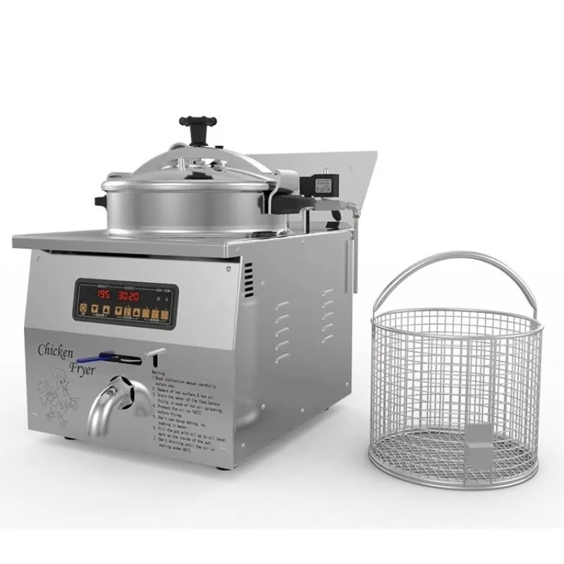 

electric chicken pressure fryer for restaurant mini donut frying machine