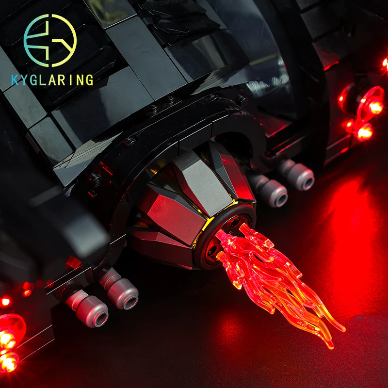 Kyglaring Led Lighting Set DIY Toys For 76139 1989 Batmobile Car  DIY Toys Set (not include the blocks set )