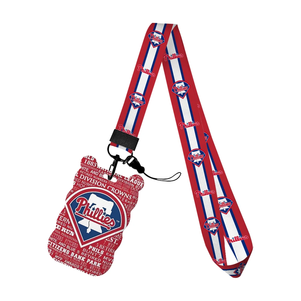 

Hot Sale Sports City Card Id Badge Holder Strap Bus Pass Access Card Cover Slip Bank Credit Card Holder Lanyards