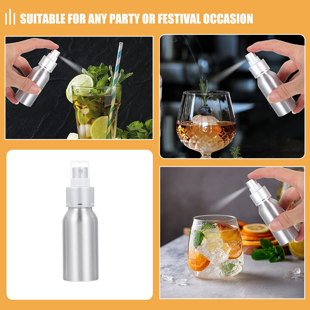 

Bitters Spray Atomizer Cocktail Mini Refillable Bottles Refillable Bottles Food Safe Leak Proof Portable