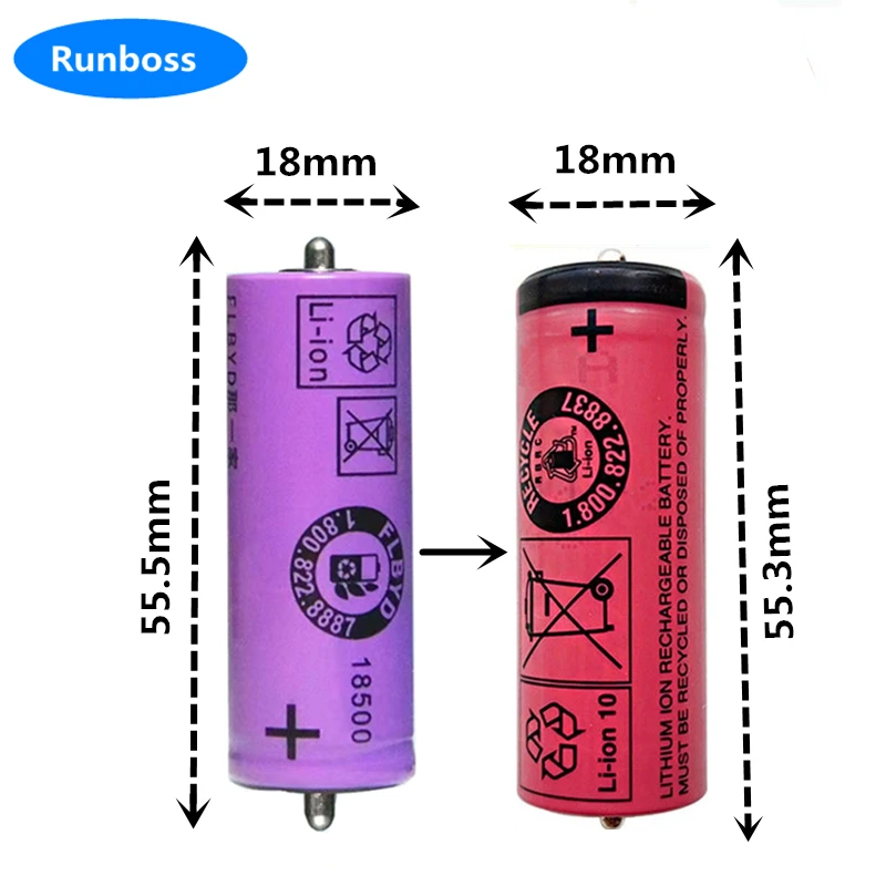 Shaver Battery For Rasierer Series 7 Braun 3018765 6703925 703-0925 81377206 UR18500L Silk-epil 5377 56715673 5674 5692 760cc