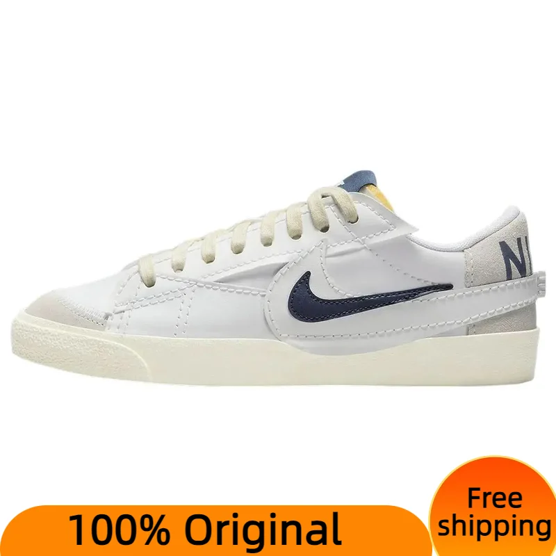 

Nike Blazer Low '77 Jumbo SE 'White Midnight Navy' Sneakers shoes With Original Box