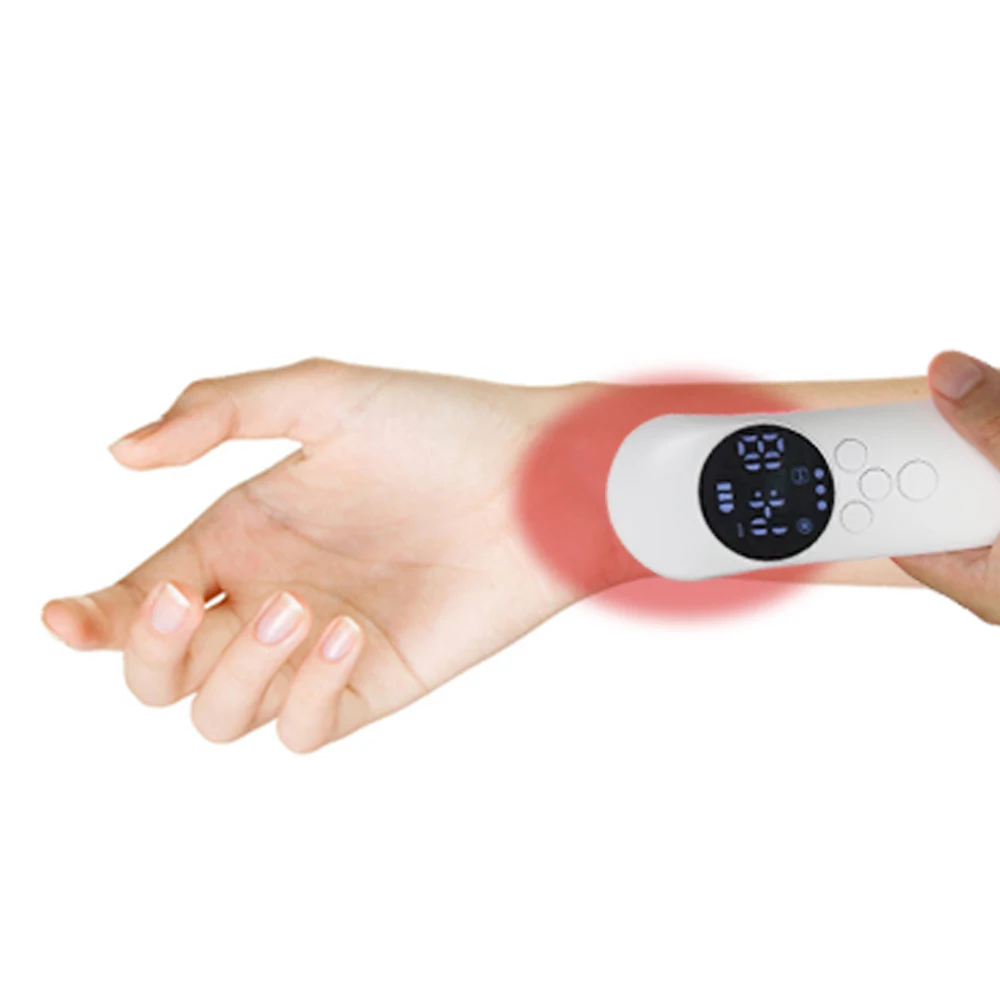 COZING Handheld Laser Device for Pain 650nm 808nm High Intensity Laser for Soft Tissue Injuries Joint Pain Rheumatoid Arthritis