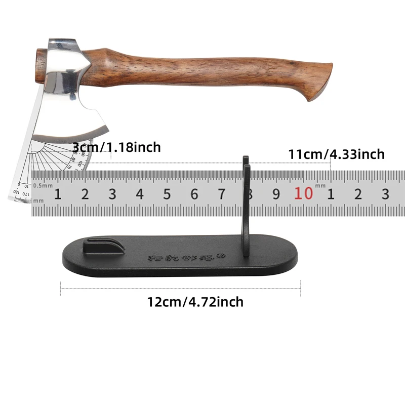 Outdoor Portable EDC Hand Forged Mini Hatchet Camping Emergency Cutting Tool