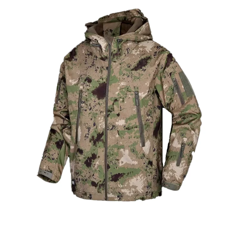 Chaqueta táctica cortavientos para caza – resistente viento frío - imagen 2