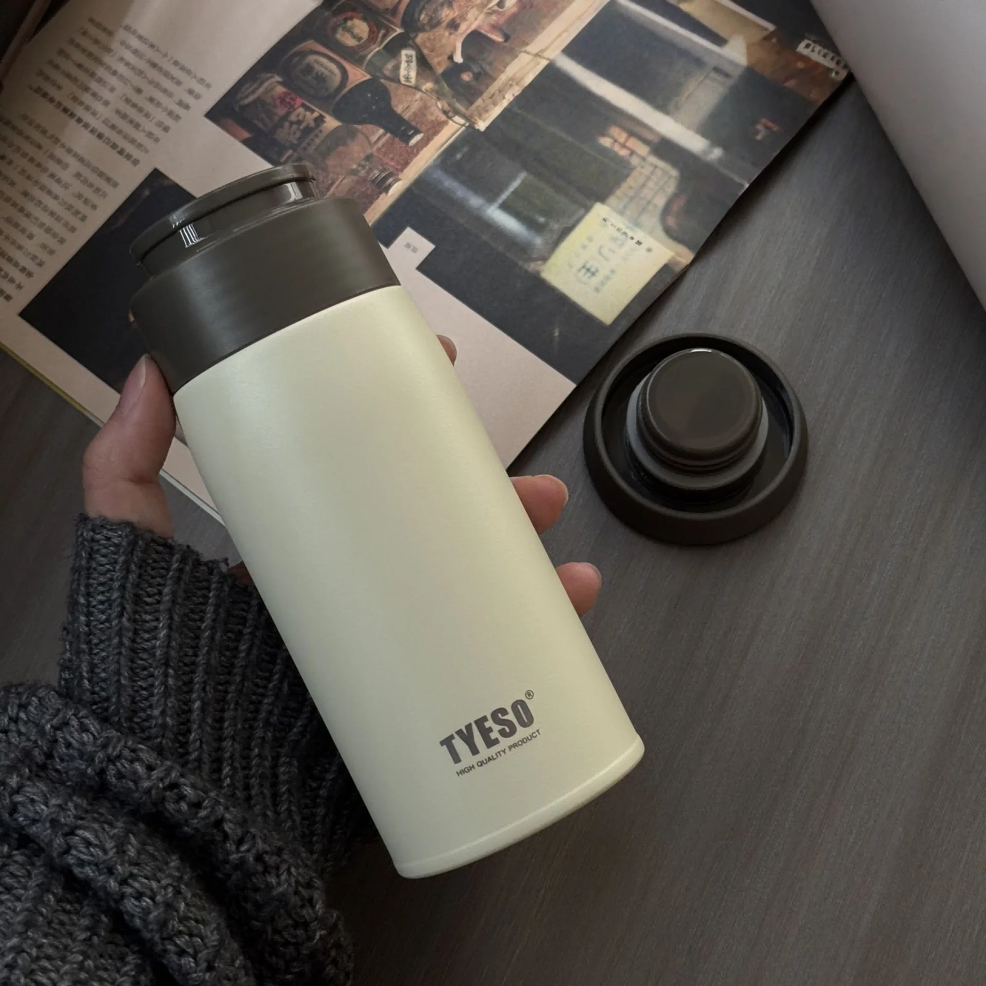 Garrafa Térmica Tyeso 350ml em - French Press Glass avaliação e preço