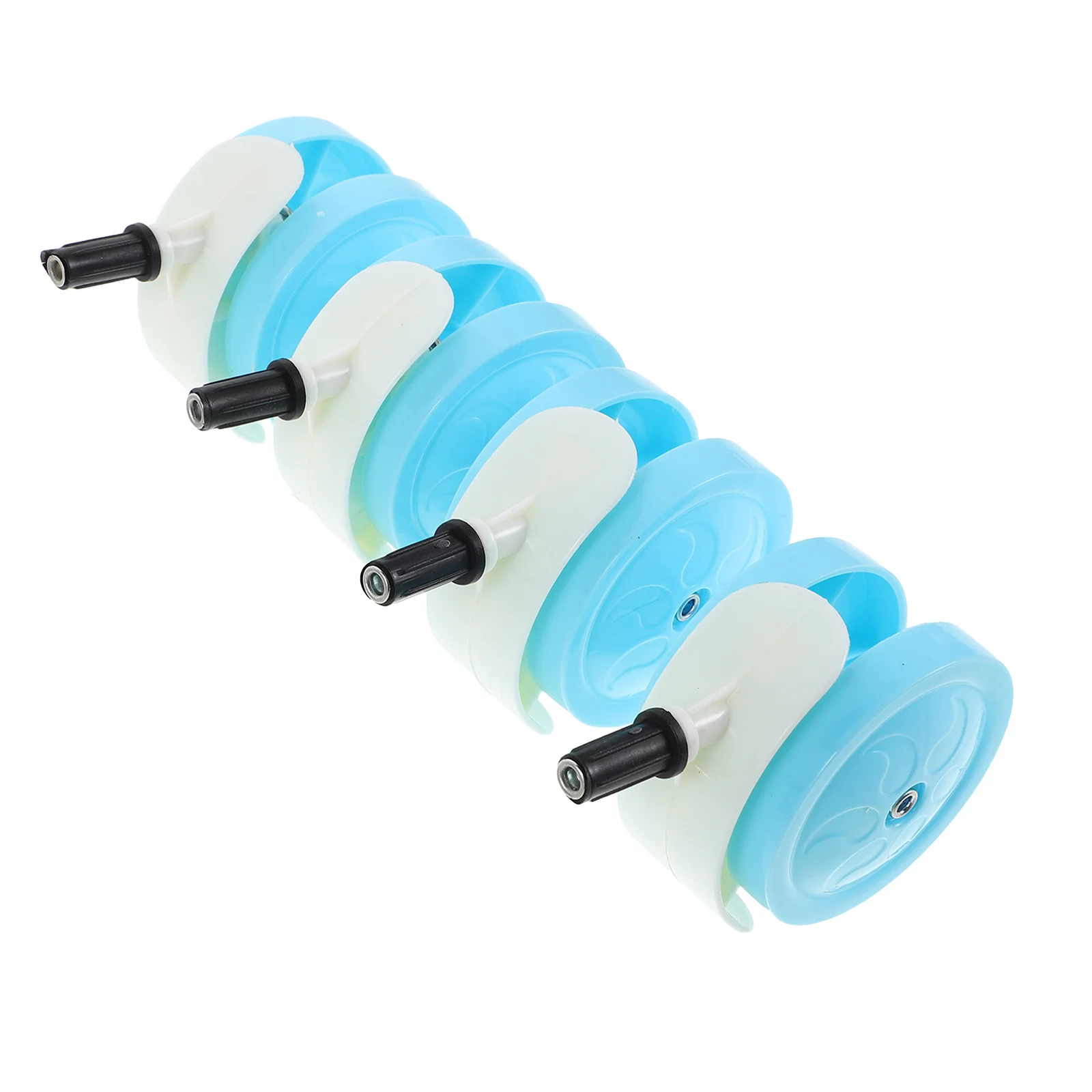 

4Pcs Universal Baby Walker Wheel Replacements Silent Strong Wear Resistant Casters for Smooth Indoor Rolling Performance