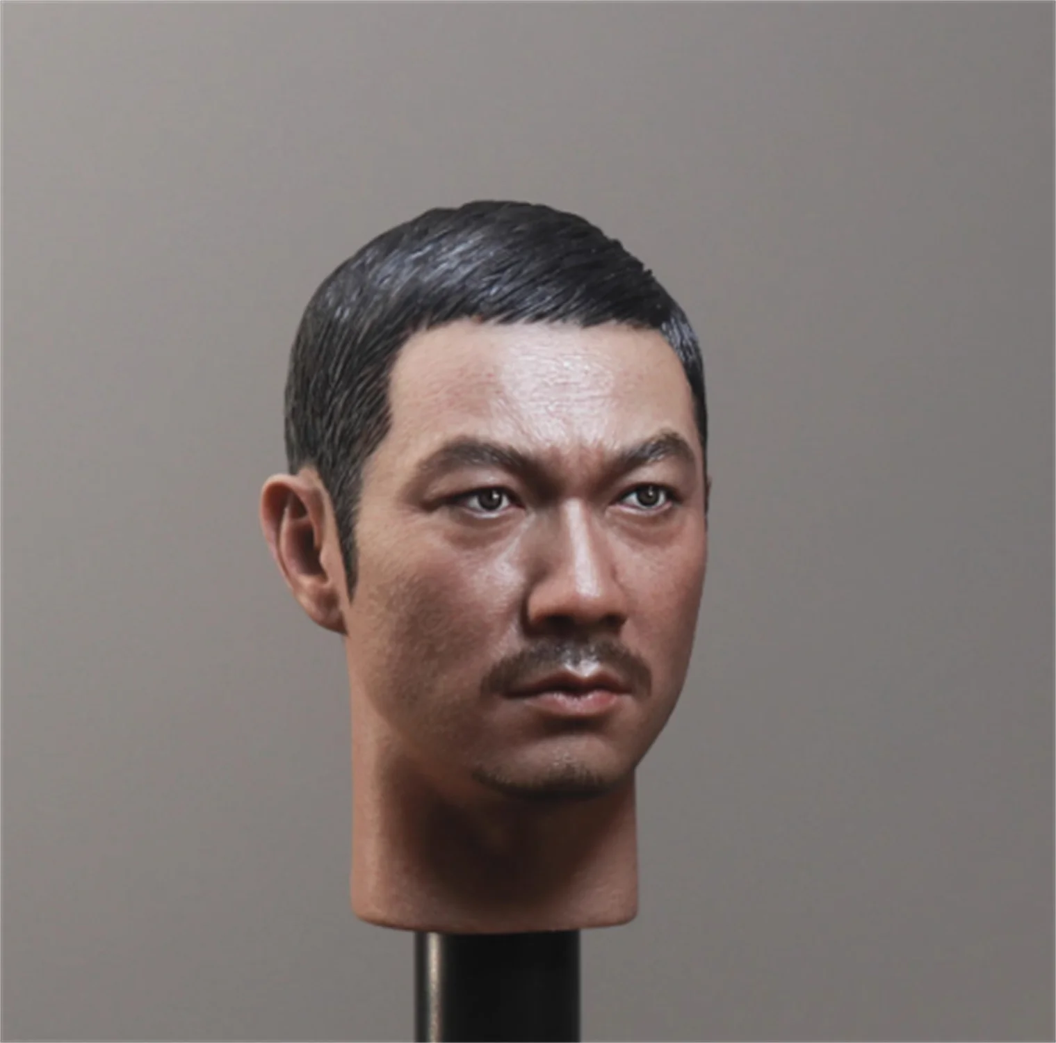 TM017AB Asia Soldier Male Head Carving Sculpt   1/6 Soldier Movie Model For 12'' Action Figure Body Doll   TOys Collection