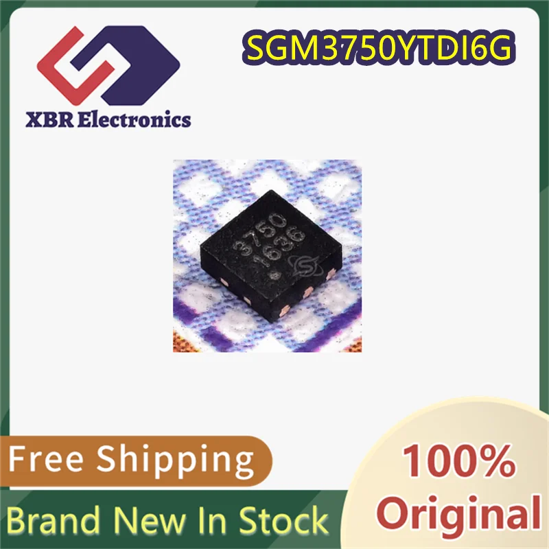

(10/50 pieces) SGM3750YTDI6G SGM3750YTDI6G/TR QFN-6 3750 LED Driver IC Brand New Genuine Authentic In Stock Free Shipping