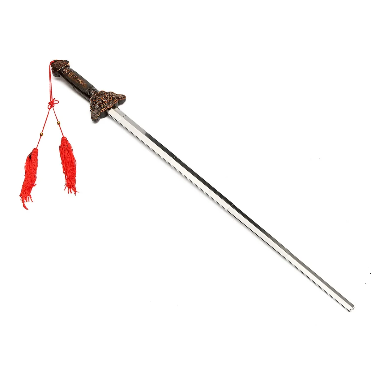 تلسكوبي الكونغ فو Taichi السيف البلع السيف ممارسة السحر أداء التدريب خدعة الدعائم Taiji اللياقة السيوف حوالي 86 سنتيمتر