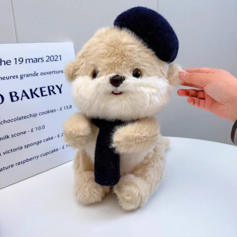 Super Cute Beaver Squirrel Plush Toy Healing Companion Sleeping Doll Girl Doll Birthday Gift Valentine'S Day Surprise Gift