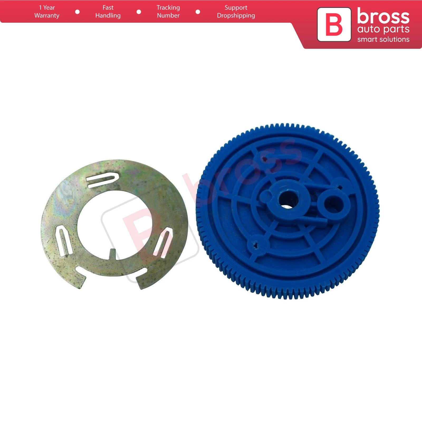 BGE615 Rear Windscreen Wiper Arm Motor Cog Roll Repair Gear 8E0955711E for Audi A3 8P A4 B5 B6 B7 B8 A6 C5 C6 Q5 8R Q7 4L 4M