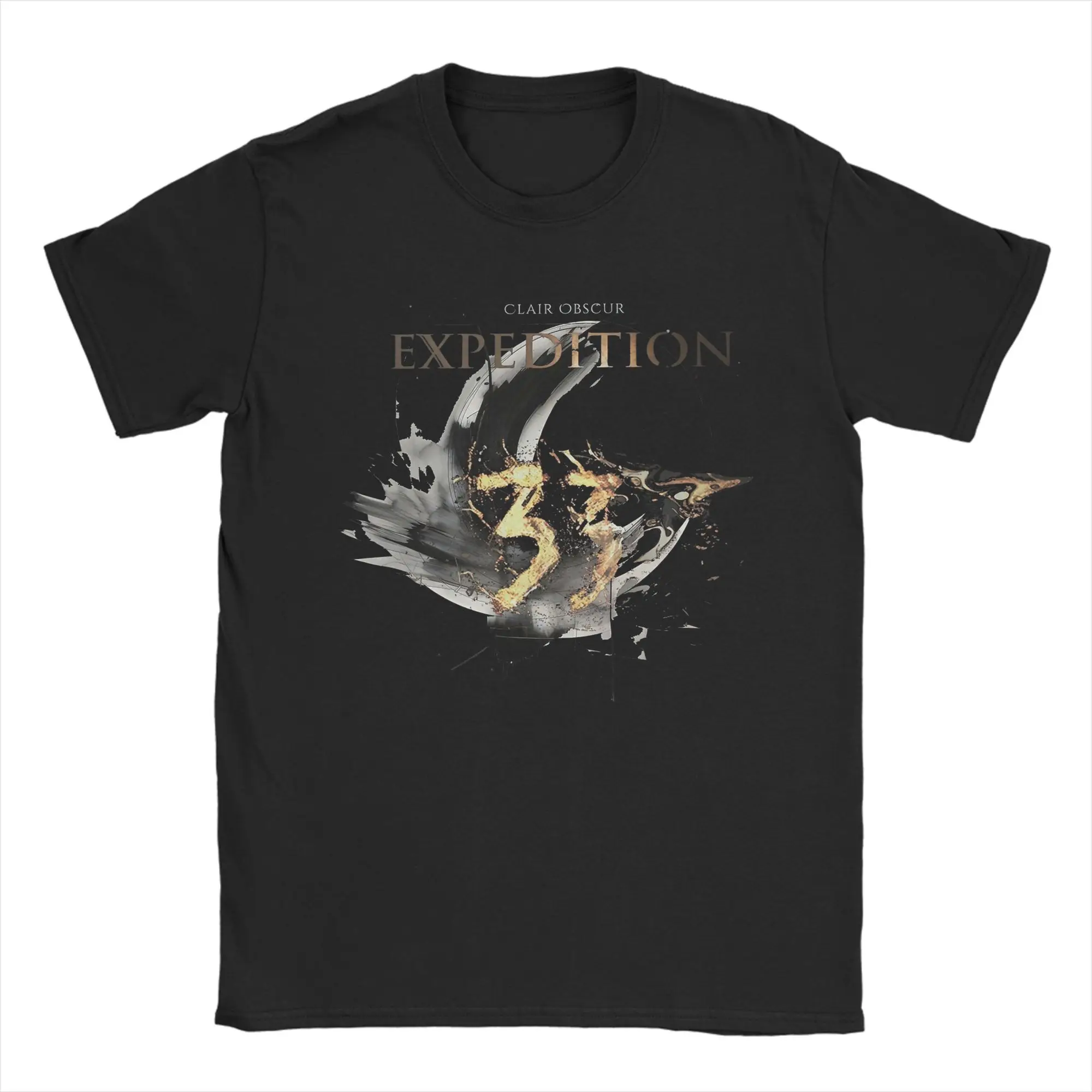 

Men Women Clair Obscur Expedition 33 Video game Shirt Cotton Printed T-Shirt Clothing Outfits