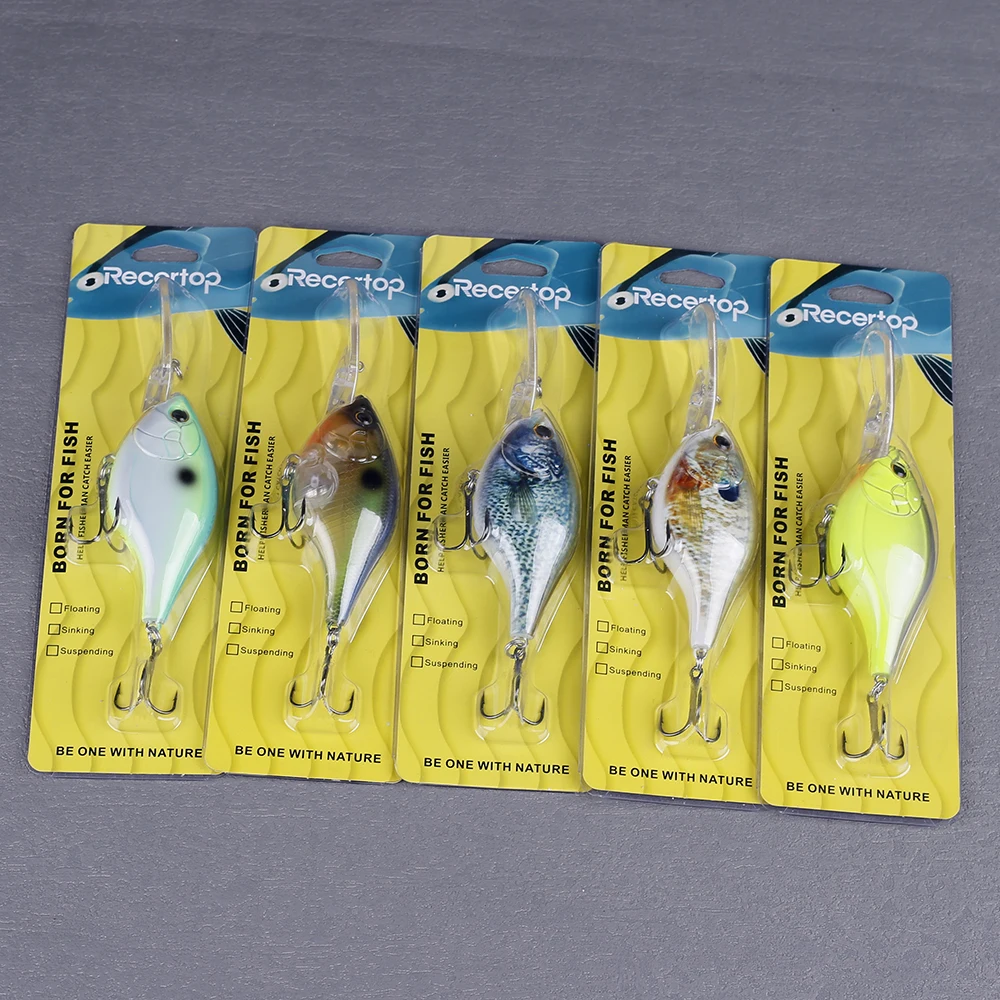 CCLTBA 11cm 22g Deep Diving Rattle Crankbait Fishing Lures Float Wobble Artificial Bait for Bass Fishing Deepwater Lure Tackle