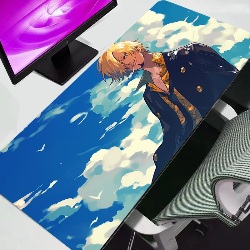 

Gaming Mouse Pad One Piece Large Computer Mousepad Desk Mat PC Anime Carpet Keyboard Gamer Accessories Table Anime Max Xxl