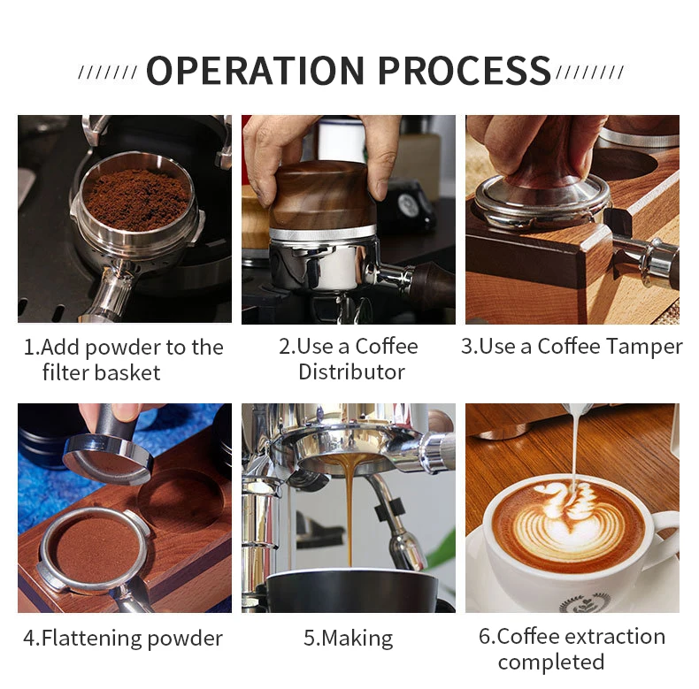 58MM Kaffee Bodenloser Siebträger für GAGGIA Classic Pro Naked Filterkorb Barista Zubehör Espressomaschine Werkzeuge Waren – Detail 5