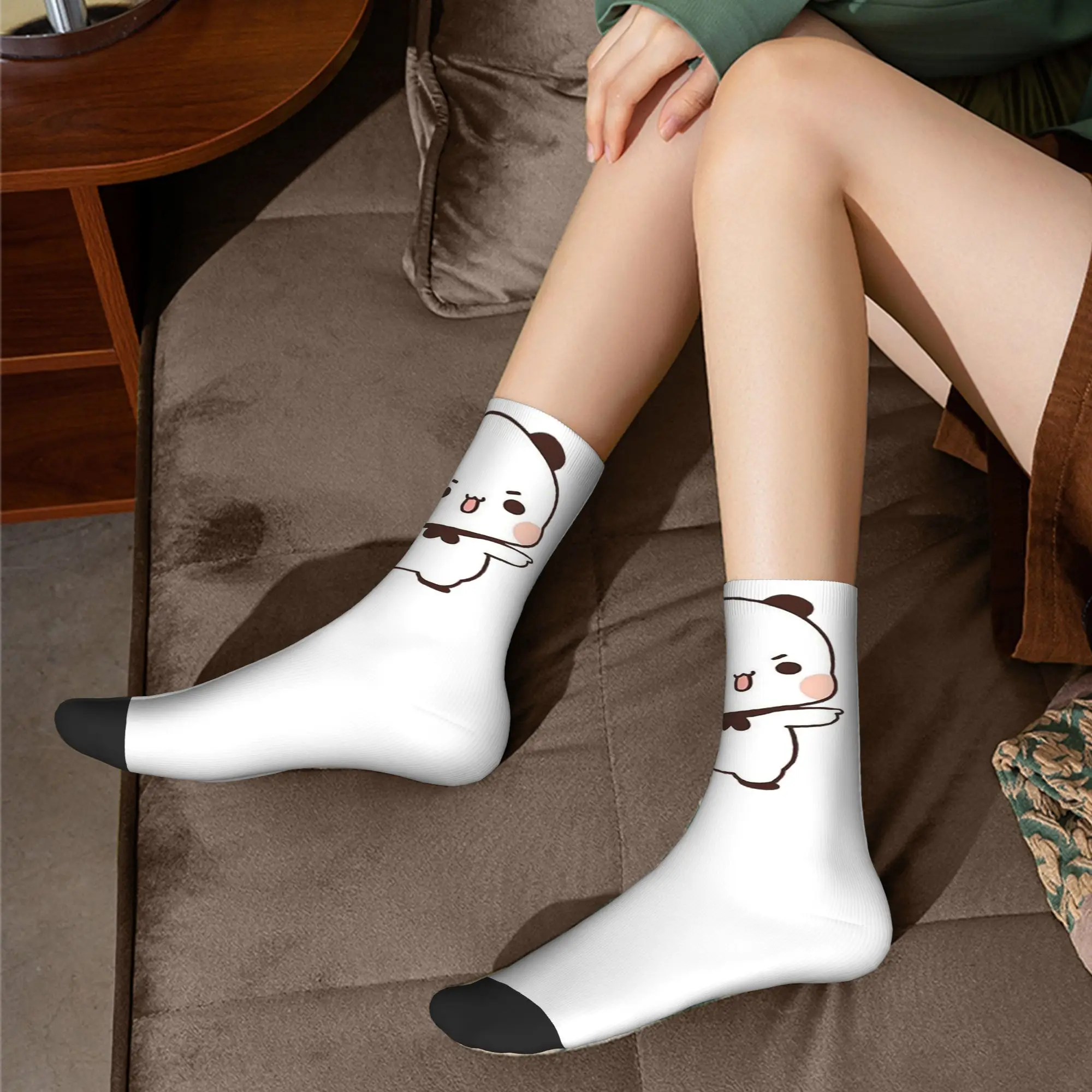 Lindo Bubu está lanzando chanclas en calcetines Dudu medias Harajuku calcetines largos para todas las estaciones accesorios para hombre mujer regalo de Navidad